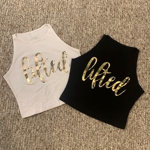 American Apparel Lifted Crop Tops Bundle